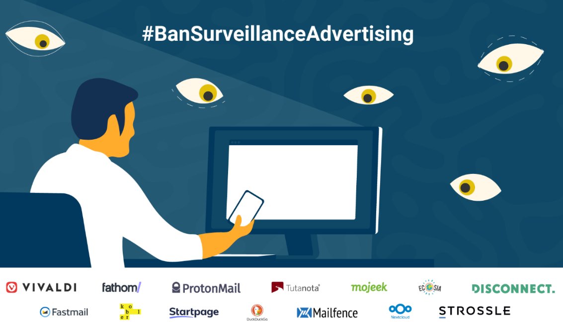 Ban targeted ads and tracking.