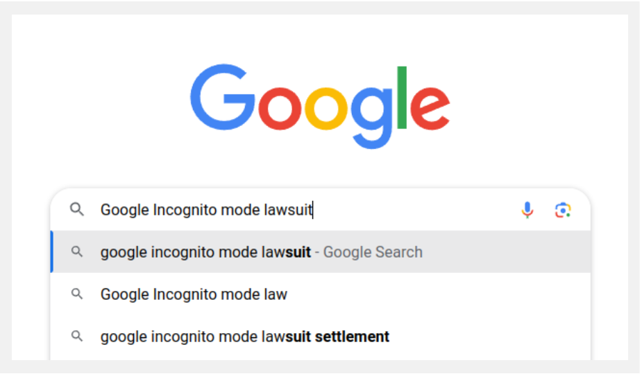 Google Incognito isn't so private.
