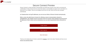 Tutanota launches Secure Connect, an encrypted contact form, to support Press Freedom